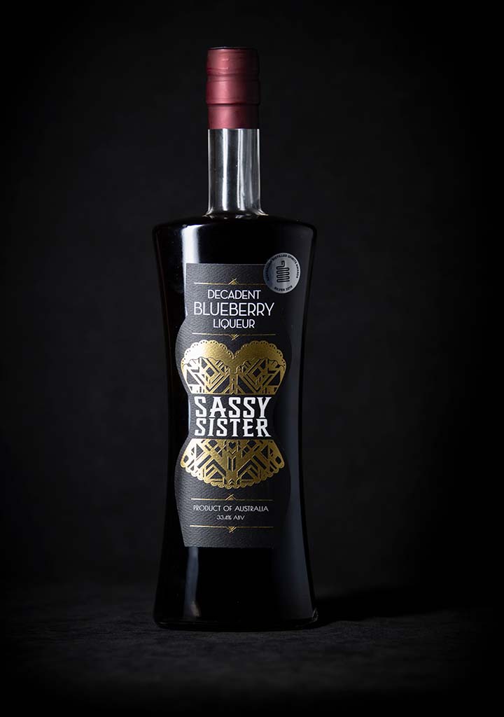 Sassy Sister Blueberry Liqueur